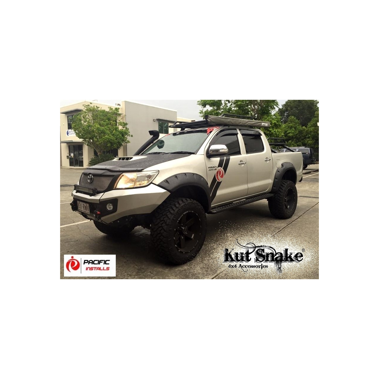 Poszerzenia błotników Toyota Hilux Revo 2015+ szerokość - 75mm